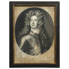 18th Century, Mezzotint of the Duke of Marlborough