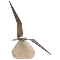 C. Jere Bird in Flight on Stone, circa 1960s 1