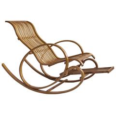 French 1950s Rocking Chair 12