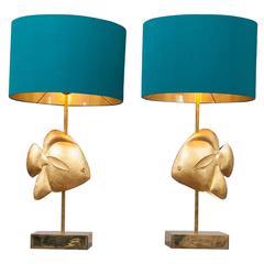 Pair of Table Lamps, France, circa 1970