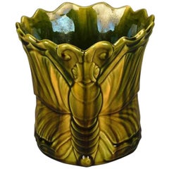 Butterfly Moulded Cache Pot by Dr. C Dresser