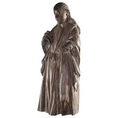 'Wooden Madonna' Figure of Virgin Mary 12
