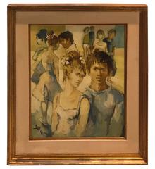 Robert Aillaud Ayo, Oil Painting, Signed