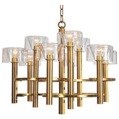 Vintage Italian 1960s Chandelier by Sciolari