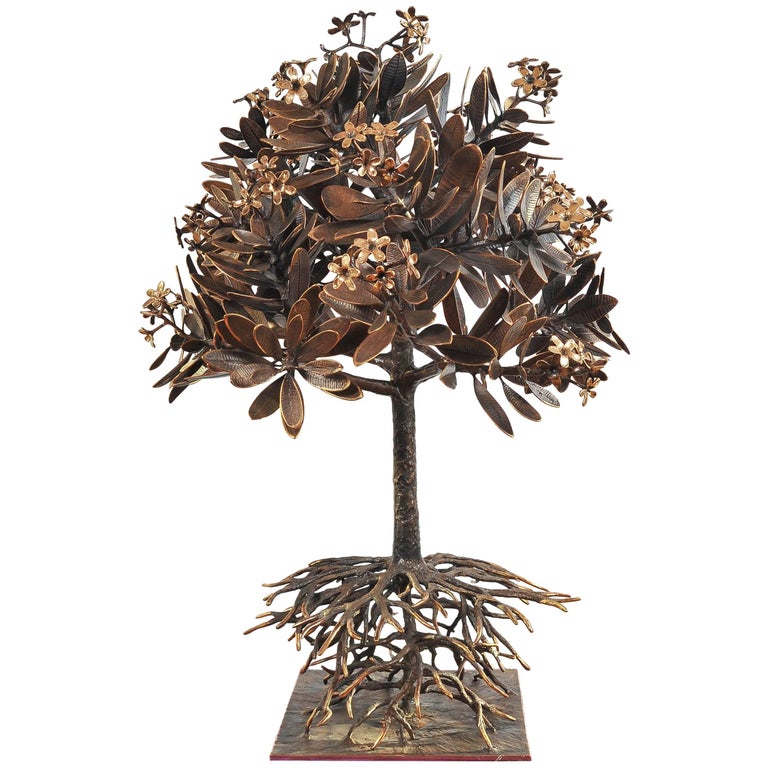 Lifesize Bronze Champa Tree For Sale
