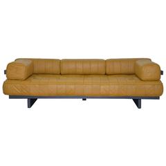 Vintage Swiss de Sede DS 80 leather Daybed, 1960`s 7