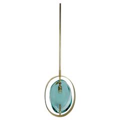 Very Elegant Pendant in the style of Max Ingrand for Fontana Arte, Model 1933 4