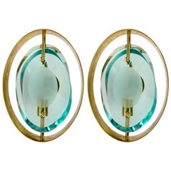 Pair of Sconces in the style of Max Ingrand Modèle 2020
