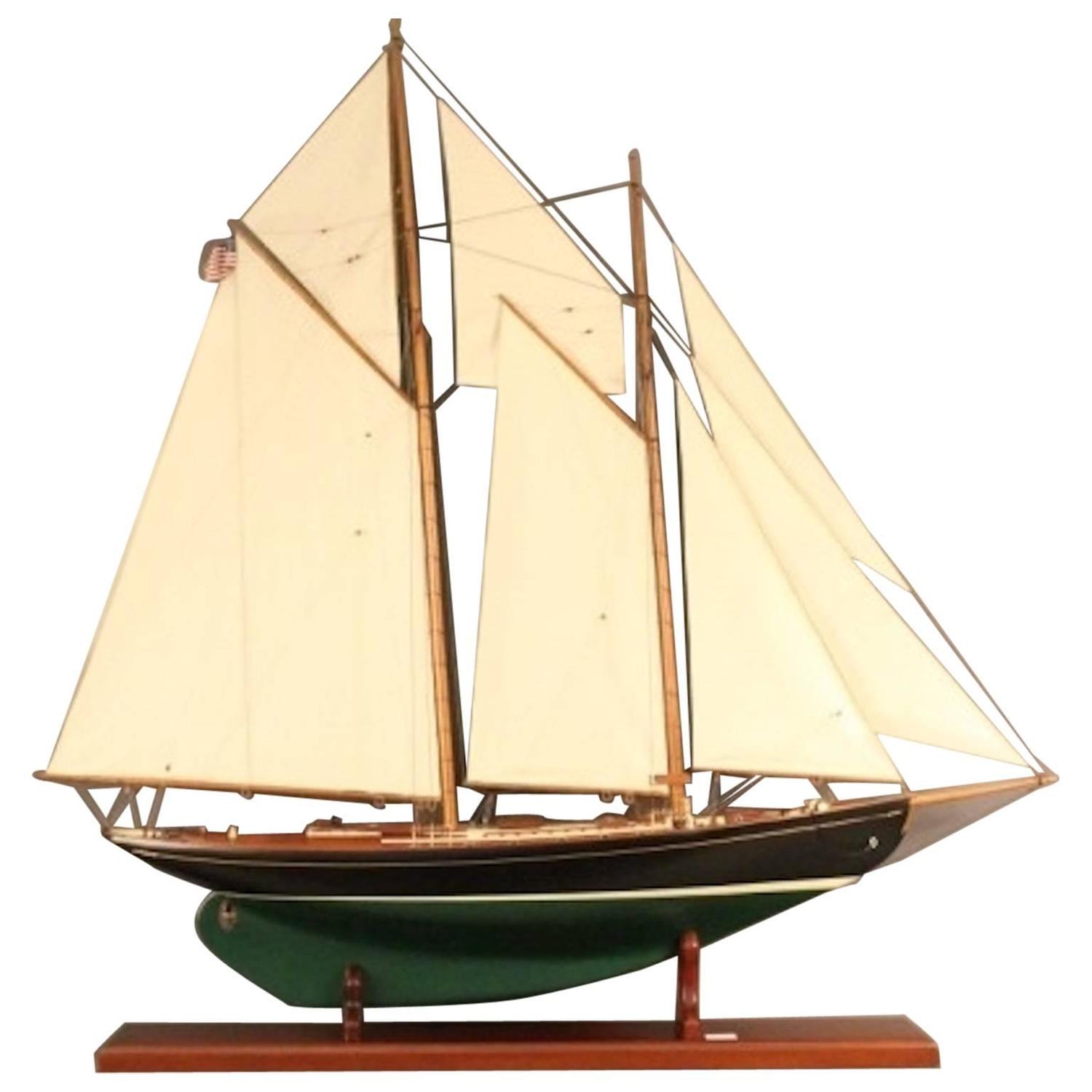 John Alden’s Model of the Schooner “Malabar X” For Sale at 1stdibs