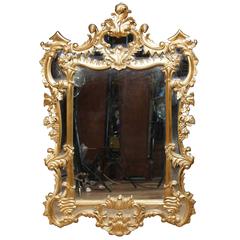 English Giltwood Chippendale Pier Mirror Rococo Mirrors