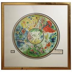 Marc Chagall "Paris Opera Ceiling" Artist Proof Lithograph 111/200