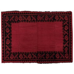 Red Bulgarian "Tulu" Rug