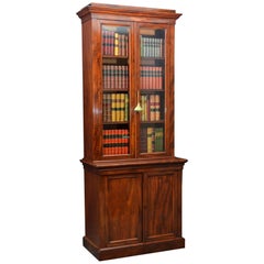 Antique Fine Example of Victorian Bookcase