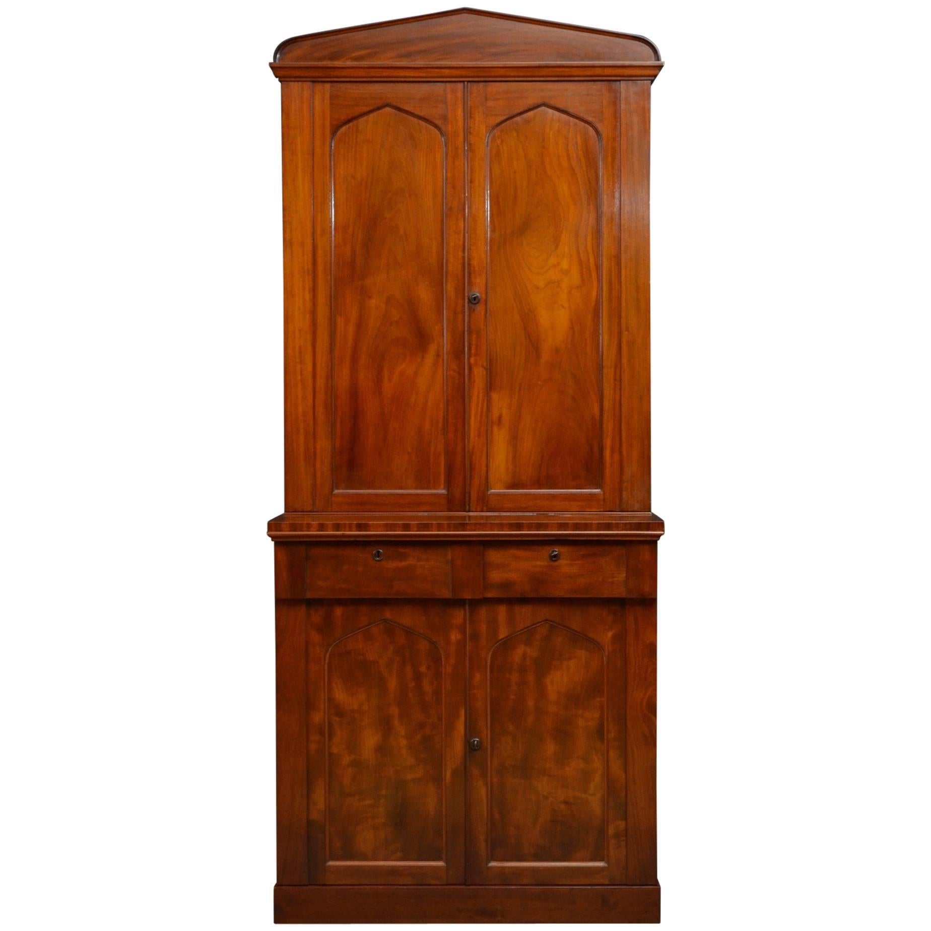 Pair Slim Tower Bookcase End Table at 1stDibs