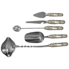 Chrysanthemum by Tiffany & Co Sterling Silver Cocktail Party Bar Set