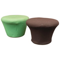 Retro Pierre Paulin Mushroom Ottoman for Artifort