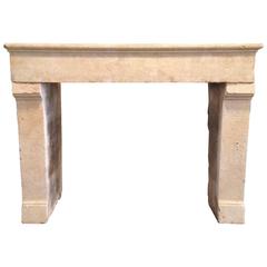 18th Century Limestone Mantel 3