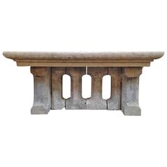 18th Century Gothic Stone Table 8