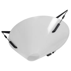 Mid-Century "Quark 2815" Flush Ceiling Light by Elio Martinelli for Luce 2