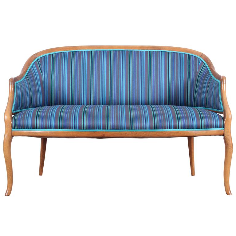 MidCentury Modern Danish Two Seats Sofa in Rosewood Model Modus For