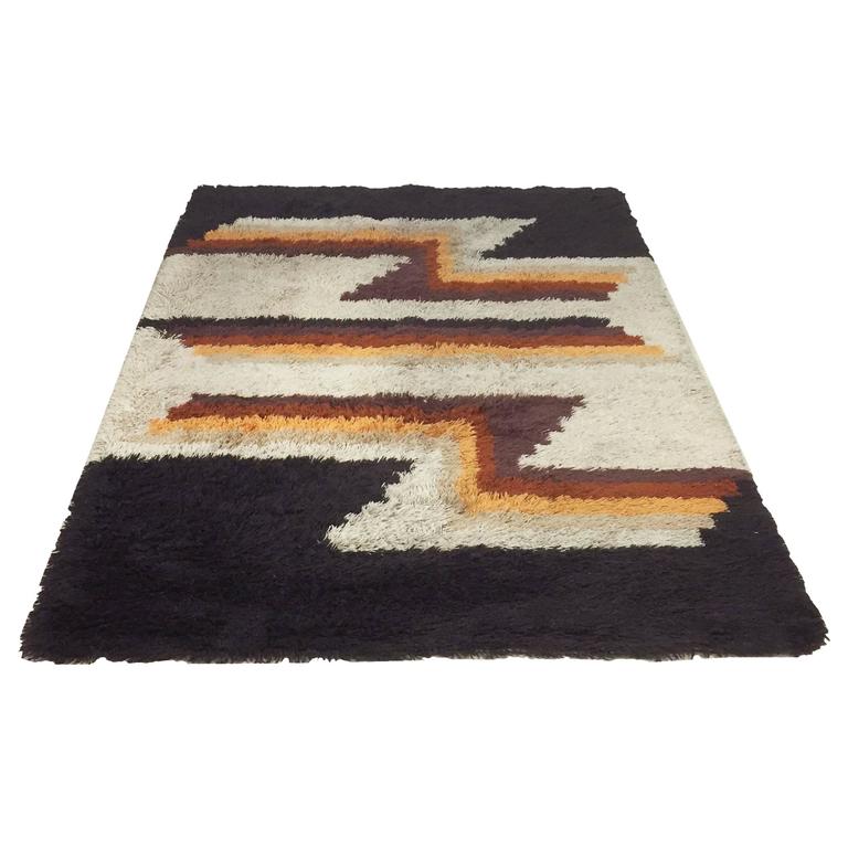 Vintage 1970s Modernist Extra Large Mid Century Modern Rug By Desso Vintage 1970s Modernist Extra Large Mid Century Modern Rug By Desso Germany For