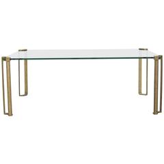 Peter Ghyczy Glass Low Table, circa 1970 1