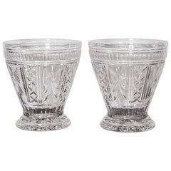 Vintage Pair of Waterford Cut Crystal Vases, Signed "O'leary, 1998"