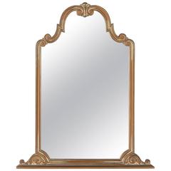 Louis XV Style Painted Mirror, 1940s