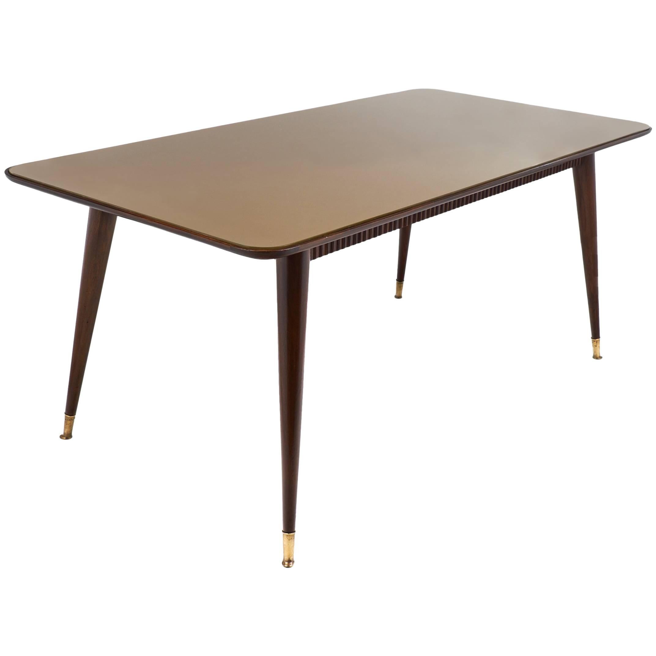 Mid-Century Modern Italian Dining Room Table