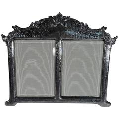 Tiffany Gilded Age Sterling Silver Parental Unit Picture Frame 2