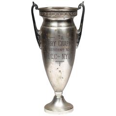 Vintage 1950s Pewter NYU Trophy