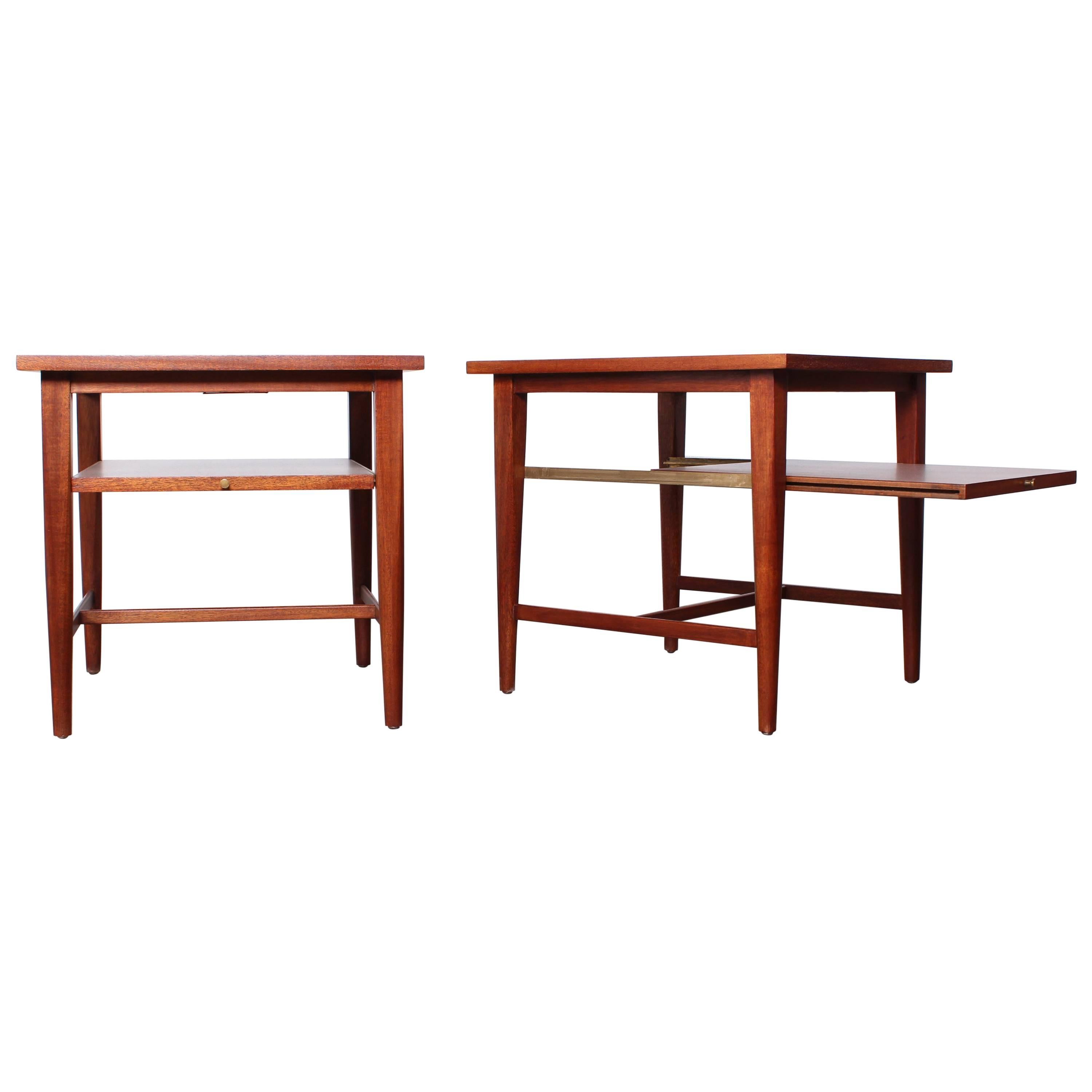 Pair of End Tables by Paul McCobb for Calvin