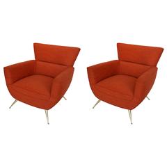 Pair of Tommi Parzinger Armchairs