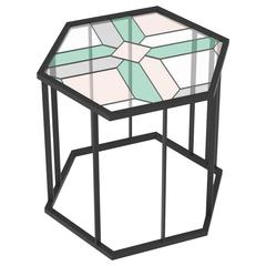 Stained Glass Coffee Table, Santissimi II, Serena Confalonieri 5
