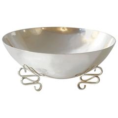 Alfredo Sciarotta Sterling Silver Handmade Centerpiece Bowl