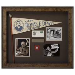Thomas Dewey & Harry Truman Presidential Election Collage, circa 1948 6