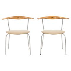 Set of 6 Hans J. Wegner JH701 Armchairs, Johannes Hansen 8