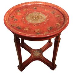 1950s French Empire Style Painted Centre Table