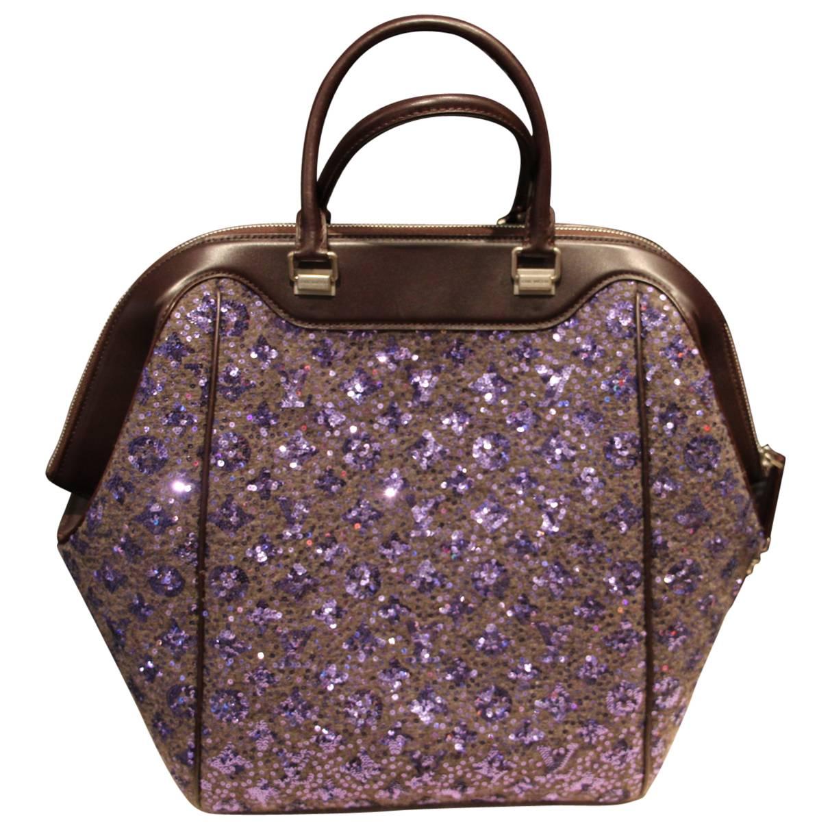 Louis Vuitton Limited Edition "North South" Sunshine Express Purple Bag