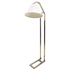 Elegant Contemporary Modern Brass Cantilever Floor Lamp