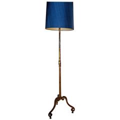 Gilt Bronze Tripod Floor Lamp by Maison Ramsay 7