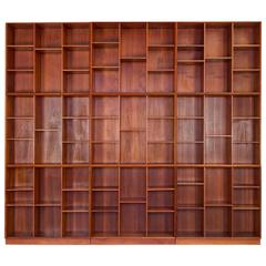 Peter Hvidt Modular Wall of Bookcases 2