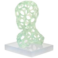 Daum Glass Sculpture 'Reves' by Jean Faucheur 11