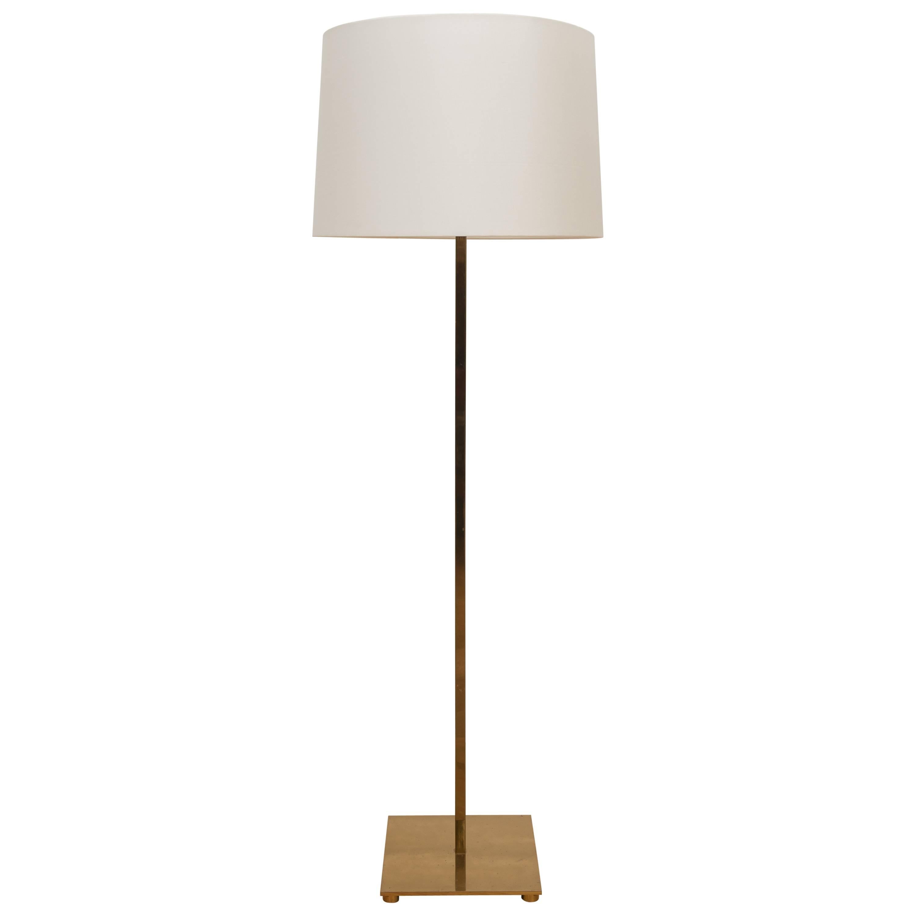 Brass Stewart Ross James Floor Lamp for Hansen For Sale