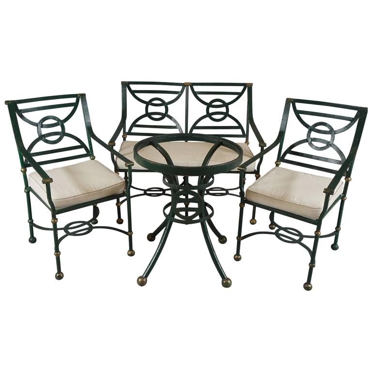 FourPiece Classical Garden Set For Sale at 1stdibs