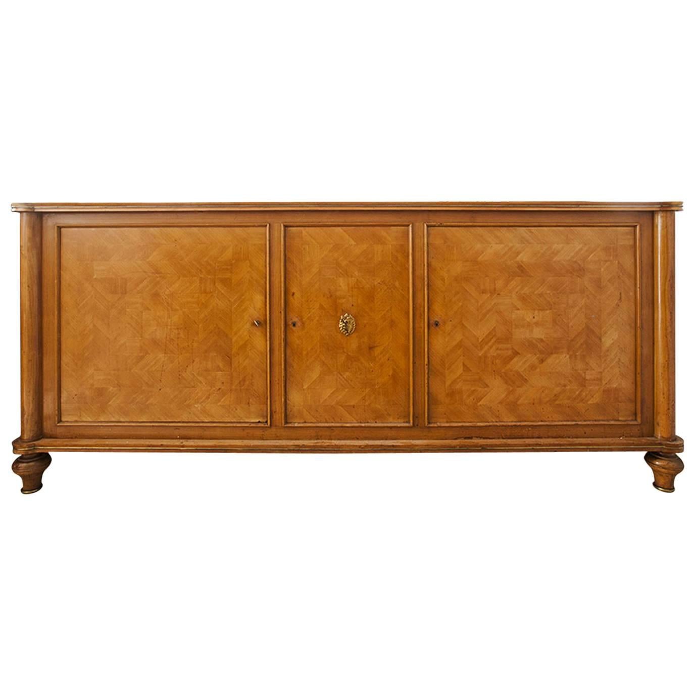 Extremely Rare Art Deco Sideboard Buffet of Jules Leleu 