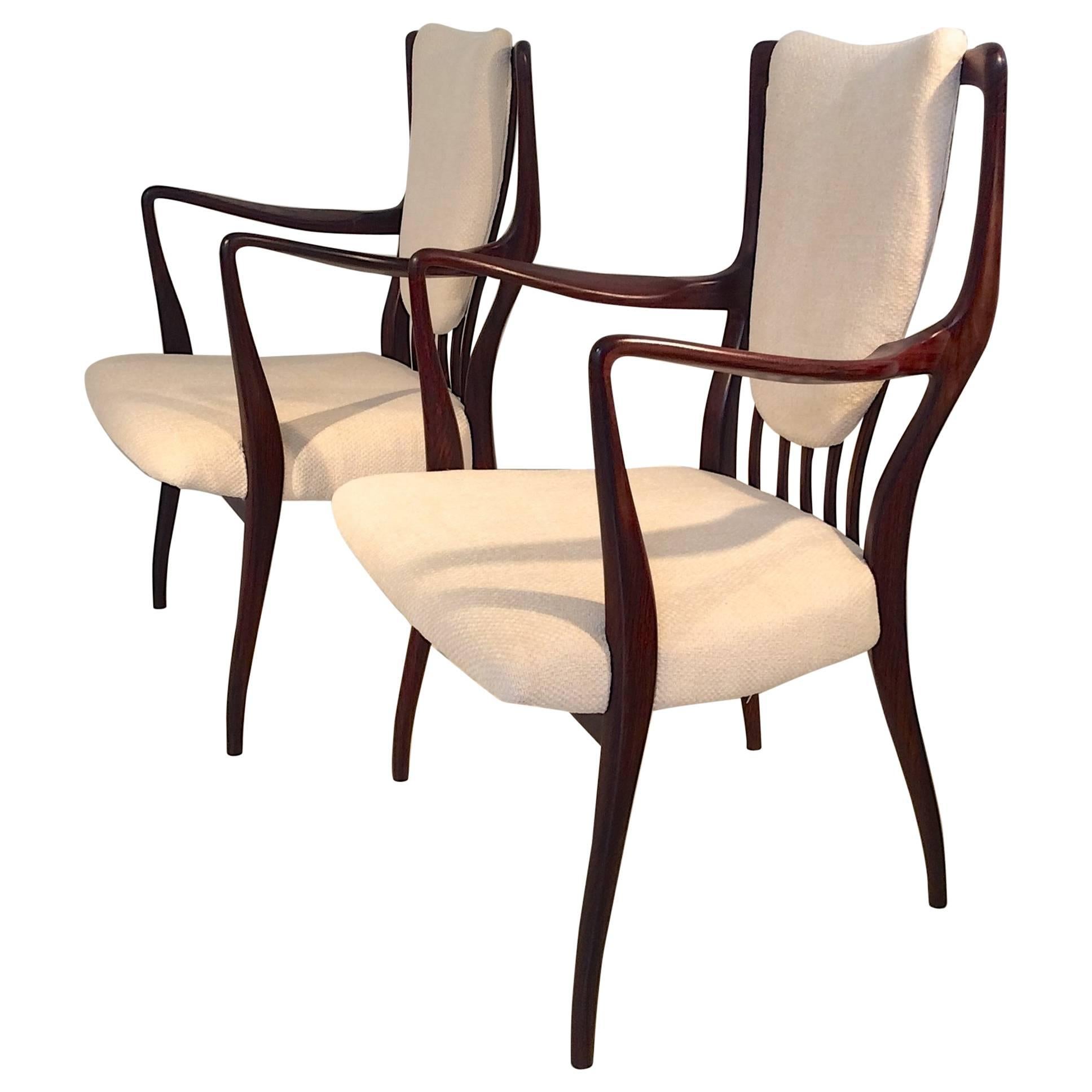 Pair of Andrew J. Milne Armchairs, circa 1947, UK