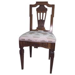 Antique Chair 18th Century Louis XVI Walnut