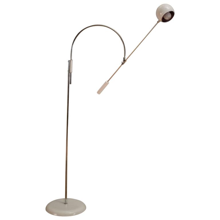 Vintage Robert Sonneman Orbiter Floor Lamp