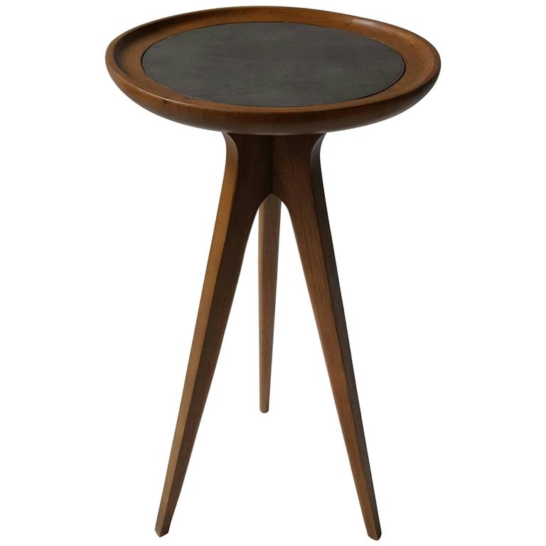 Modernist Sculptural ThreeLeg Stand/Table Manner of Dunbar at 1stDibs